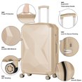 thumbnail image 2 of HIKOLAYAE Upright Luggage with 8-Wheel Spinner, 5 Piece - TSA Compliant, 2 of 8