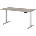 thumbnail image 1 of Move 60 Series 60W x 30D Height Adjustable Desk in Sand Oak - Engineered Wood, 1 of 6