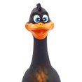 thumbnail image 3 of TISHITA Rubber Chicken Screaming Shrilling Puppy Chewing Brown 17x6cm Black, 3 of 8