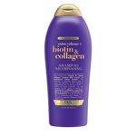 OGX Volumizing Biotin & Shampooing collagène pour cheveux fins, grande taille