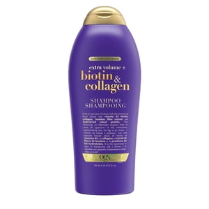 OGX Volumizing Biotin & Shampooing collagène pour cheveux fins, grande taille