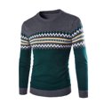 thumbnail image 1 of EGNMCR Chandail pour Hommes Chandail d'Hiver à Manches Longues Col Rond Chandail Décontracté Chandail Chemise de Base Col Rond Chandail, 1 of 5
