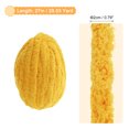 thumbnail image 2 of Unique Bargains Polyester Ginger Yellow Chunky Chenille Yarn, 1 Piece, 2 of 6