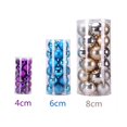 thumbnail image 4 of MesaSe 24Pcs Christmas Ball Delicate Reusable High Gloss  Tree Decor Ball Pendant Home Decor, 4 of 10