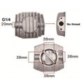 thumbnail image 1 of Lefu Silent Oil-free Air Compressor Air Pump Parts Cylinder Head Replacement Parts, 1 of 7