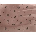 thumbnail image 3 of oneOone Georgette Viscose Fabric Dot & Face Dog Print Fabric by Yard 42 Inch Wide, 3 of 4