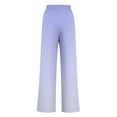 thumbnail image 4 of Pants for Women, Womens Fashionable Striped Printed Drawstring Wide Leg Pants, 4 of 5