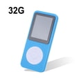 thumbnail image 2 of MP4 Music Players External Bluetooth-compatible E-book Voice Recorder Electronics Replacement for Windows XP/VISTA/Windows 8 Blue 32G, 2 of 9