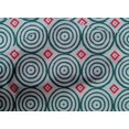 thumbnail image 4 of oneOone Cotton Cambric Fabric Diamond & Circle Block Print Fabric BTY 56 Inch Wide, 4 of 4