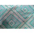 thumbnail image 4 of oneOone Cotton Silk Fabric Diamond|Triangle & Check Geometric Printed Craft Fabric BTY 42 Inches Wide, 4 of 4