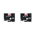 thumbnail image 3 of QualitChoice Label Printer Tape Waterproof 8 Meter Self-adhesive Shopping Mall PET Maker Ribbon Replacement for P-Touch Black on Red 2Set, 3 of 6