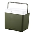 thumbnail image 1 of Almencla Box Container Portable Beverage Storage Organizer Hot/Cold Retention Ice Chest Small for BBQ Picnic Beach Party 24L, 1 of 8