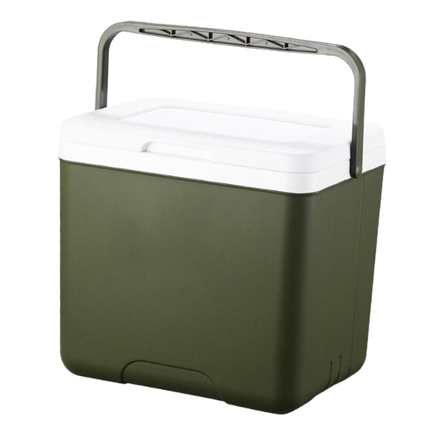 Almencla Box Container Portable Beverage Storage Organizer Hot/Cold Retention Ice Chest Small for BBQ Picnic Beach Party 24L