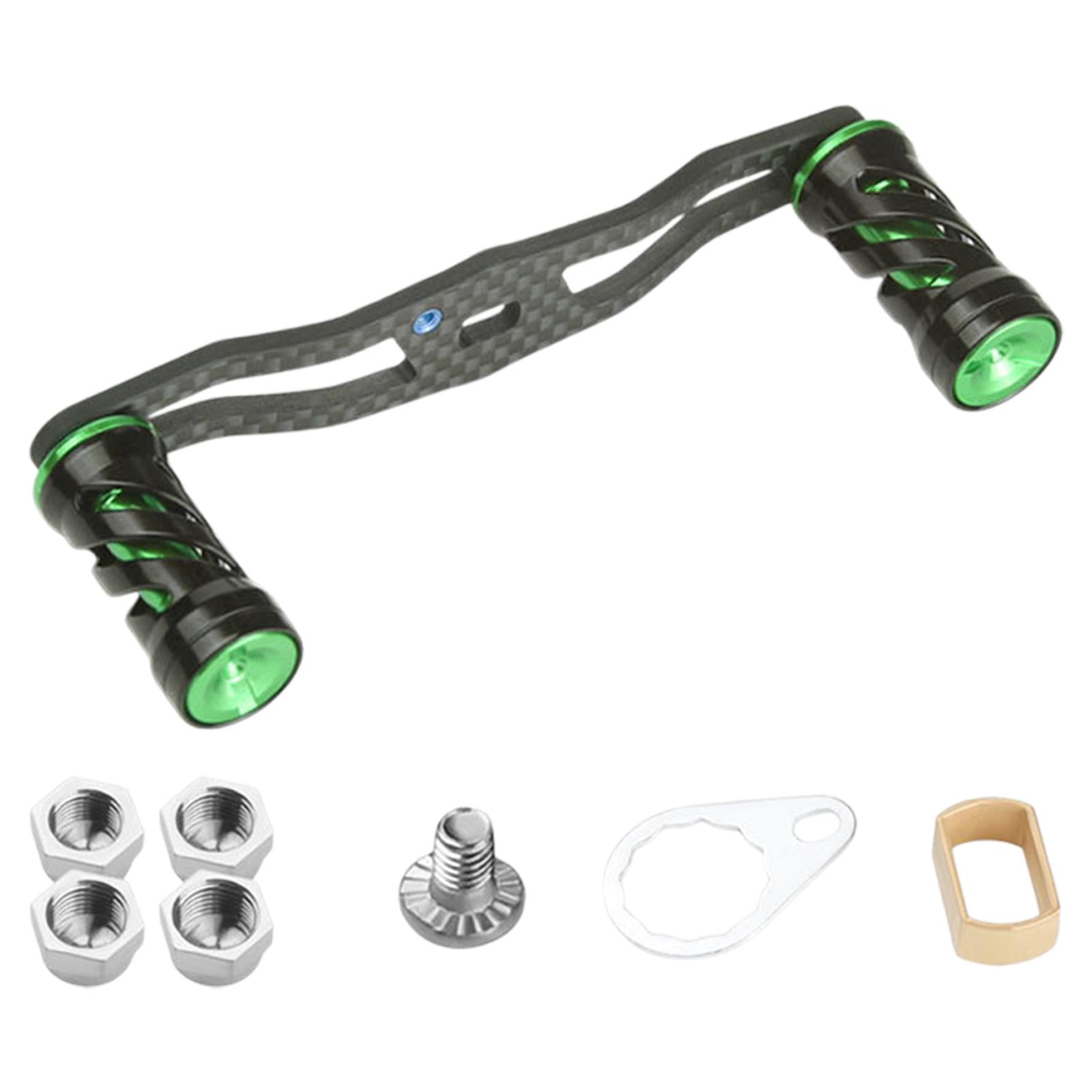 jinwen Baitcasting Reel Replacement Part DIY Wide Compatibility Fishing Reel Handle green