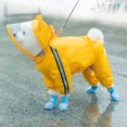 thumbnail image 4 of Jinsinto Imperméable pour Animaux, Veste de Pluie pour Chien avec Bandes Réfléchissantes, 4 of 5