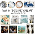 thumbnail image 5 of Designart "Gentle Tropical Foliage" Floral Wall Mirror, Printed Yellow Wall Mirror, Tropical Bathroom Wall Mirror, Decorative Floral Mirror - 24x32 Inch, 5 of 5