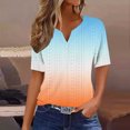 thumbnail image 2 of Birdeem Blouses pour Femmes T-Shirt à Col en V Uni pour Femmes, 2 of 12