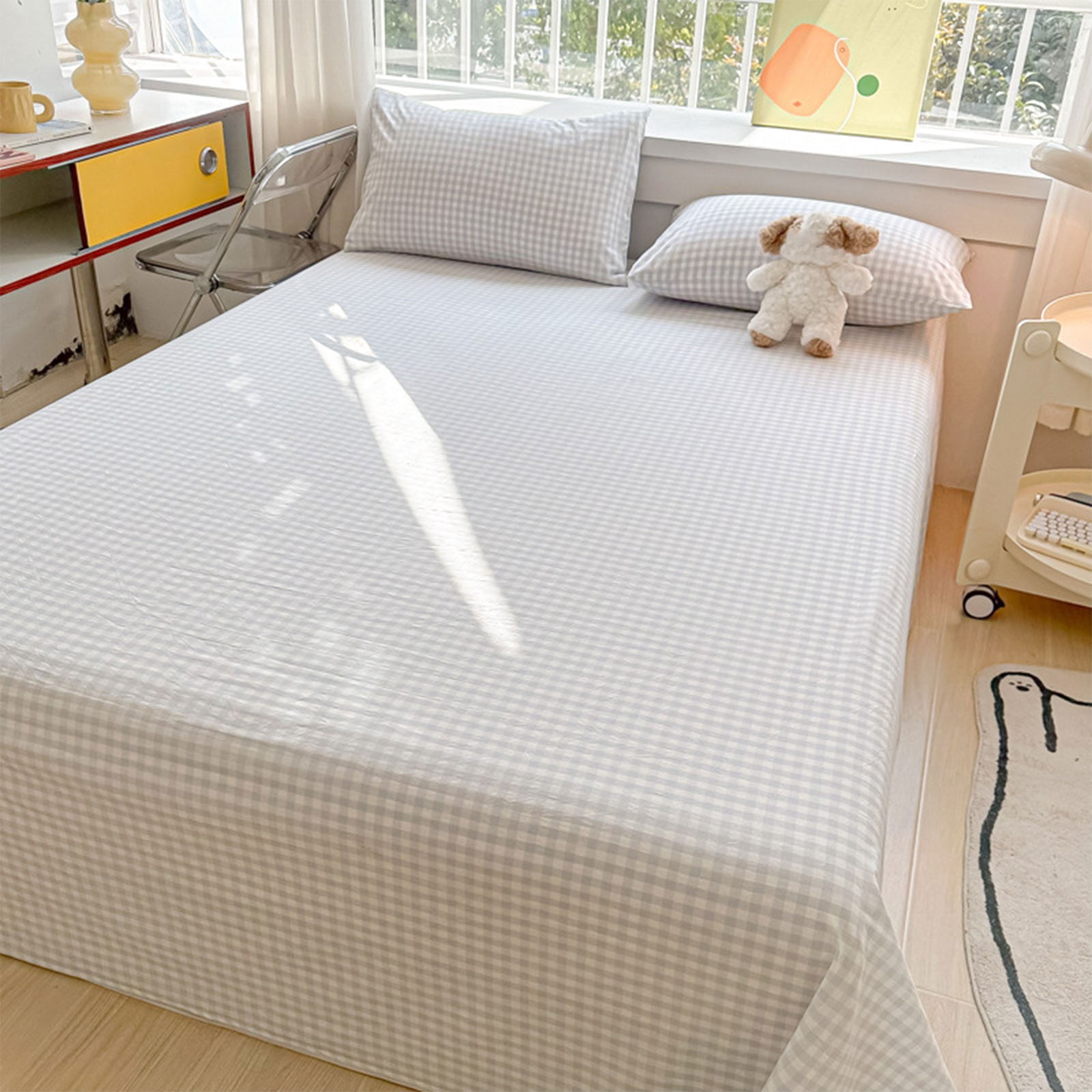 Lzobxe Bed Sheets Elegants Soft Velvet Flannel Sheet Set Quality Cozy ...