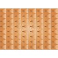 thumbnail image 1 of Ahgly Tapis Rectangulaire Lavable en Machine Intérieur Transitionnel Orange Néon, 4 Pieds x 6 Pieds, 1 of 7