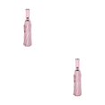 thumbnail image 2 of Maytalsory Folding Umbrella Reflective Stripe Umbrellas Waterproof Sunshade for LED/Pink 2Set, 2 of 6