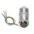 thumbnail image 4 of 12V Encoder Gear Motor, GM25-310 DC Gear Motor Metal Gearmotor, Low Noise Door Opener For Window Opener, 4 of 8