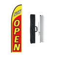 thumbnail image 1 of VEVOR Open Flags for Business Advertising Flags for Outside Banner Flag and Pole, 1 of 1