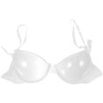 thumbnail image 1 of SHISUYAN Invisible Transparent Ultra-fine Shoulder Strap Plastic Bra Disposable Underwear Bra (38), 1 of 8