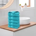 thumbnail image 4 of RXIRUCGD Cotton Broken Jacquards Multi Color Soft Absorbent Household Towels Washcloths, 4 of 7