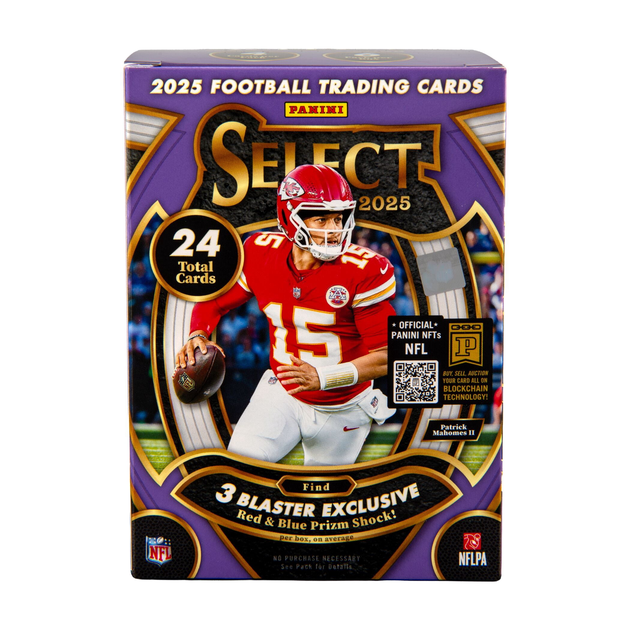 2025 Panini Select Football Trading Cards Blaster Box