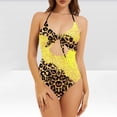 thumbnail image 1 of Bikini Sets for Women Bikini Print Strappy Back Set Swimsuits Plus Size Bathing Suits Tankinis Swimwear, 1 of 1