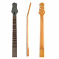 thumbnail image 1 of 24 Fret 25.6 Inch Guitar Neck Matte Maple Neck Rosewood Fretboard Guitar Neck LP Guitar Replacement, 1 of 13
