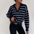 thumbnail image 2 of Vestes de Printemps pour Femmes Mode Femmes Décontracté à Manches Longues Imprimé Col Montant à Carreaux Seater, 2 of 8