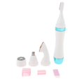 thumbnail image 2 of MERIGLARE Machine Set Removable Device Hair Elator Facial Massage Head Cleaning Brush ABS Blue, 2 of 7