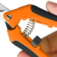 thumbnail image 4 of Garden Tools for Gardening Scissors Pruning Fruit Tree and Vegetable Shears, 16.7x4.4x1.5cm Light Green Stainless Steel Tool, Garden Tool Storage for Grape Picking and Pruning, 4 of 6