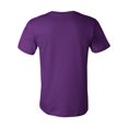 thumbnail image 2 of Bella Canvas Men`s 3001c, M, Team Purple, 2 of 2