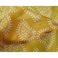 thumbnail image 5 of oneOone Silk Tabby Medium Yellow Fabric Block Fabric For Sewing Printed Craft Fabric By The Yard 42 Inch Wide, 5 of 5