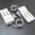thumbnail image 2 of 50W/10A 10-Ports USB Charging Station Multi Port Hub Charger for Multiple Devices Extension Socket ,Easy to Use, 2 of 7