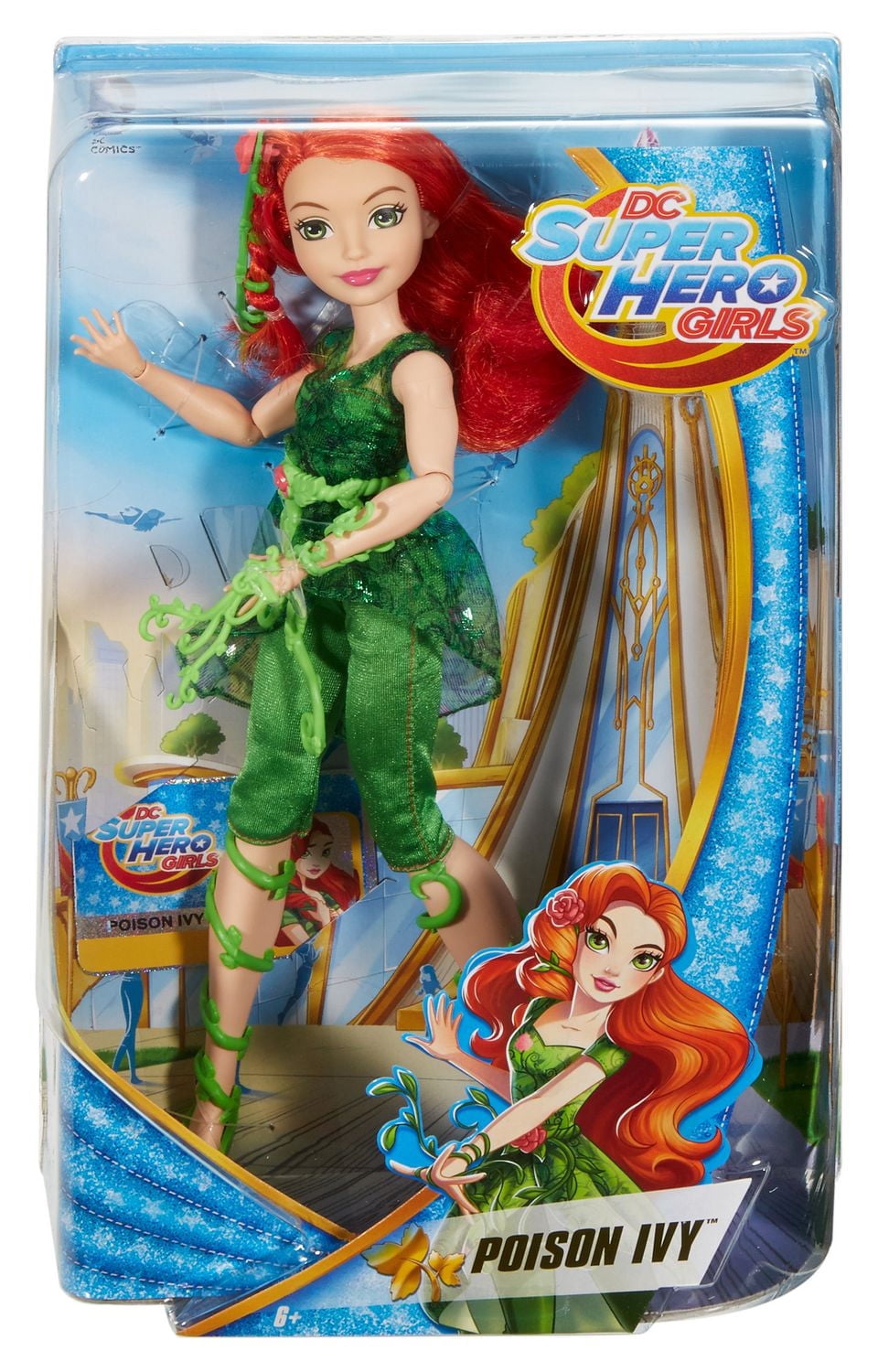 DC Super Hero Girls Poison Ivy Action Doll, 12