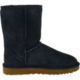 thumbnail image 2 of Ugg Women's Classic Short II Navy Ankle-High Suede Boot - 6M, 2 of 3