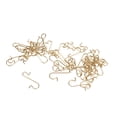 thumbnail image 1 of 50Pcs S Crochets Nouvelle Forme 3 Couleurs Quantité Suffisante Résistant à l'Usure Multi Fonctionnel S Crochets pour la Décoration DIYGold, 1 of 10