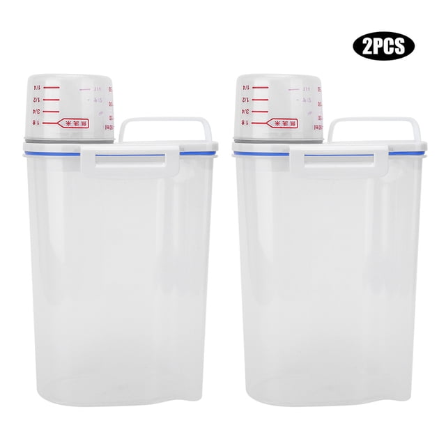 Rice Box, Flour Storage Bin Thick Plastic Food Container Bean Storage Bin, Grain For Cereal