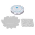 thumbnail image 2 of Silicone DIY , Silicone Pendant Casting  String Flower Shaped Smoothly Surfaces  For Decoration, 2 of 8