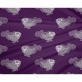 thumbnail image 4 of oneOone Polyester Lycra Fabric Fish Block Print Fabric By The Yard 56 Inch Wide, 4 of 4