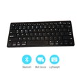 thumbnail image 1 of Ultra-Slim 78-Key Bluetooth Keyboard for PC, Mac and Mobile Phones - Black, 1 of 2