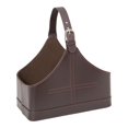 thumbnail image 1 of Lipstore Panier-Cadeau de Fruits Paniers de Rangement en Cuir PU pour l'Appréciation des Étudiants Fruits S, 1 of 8