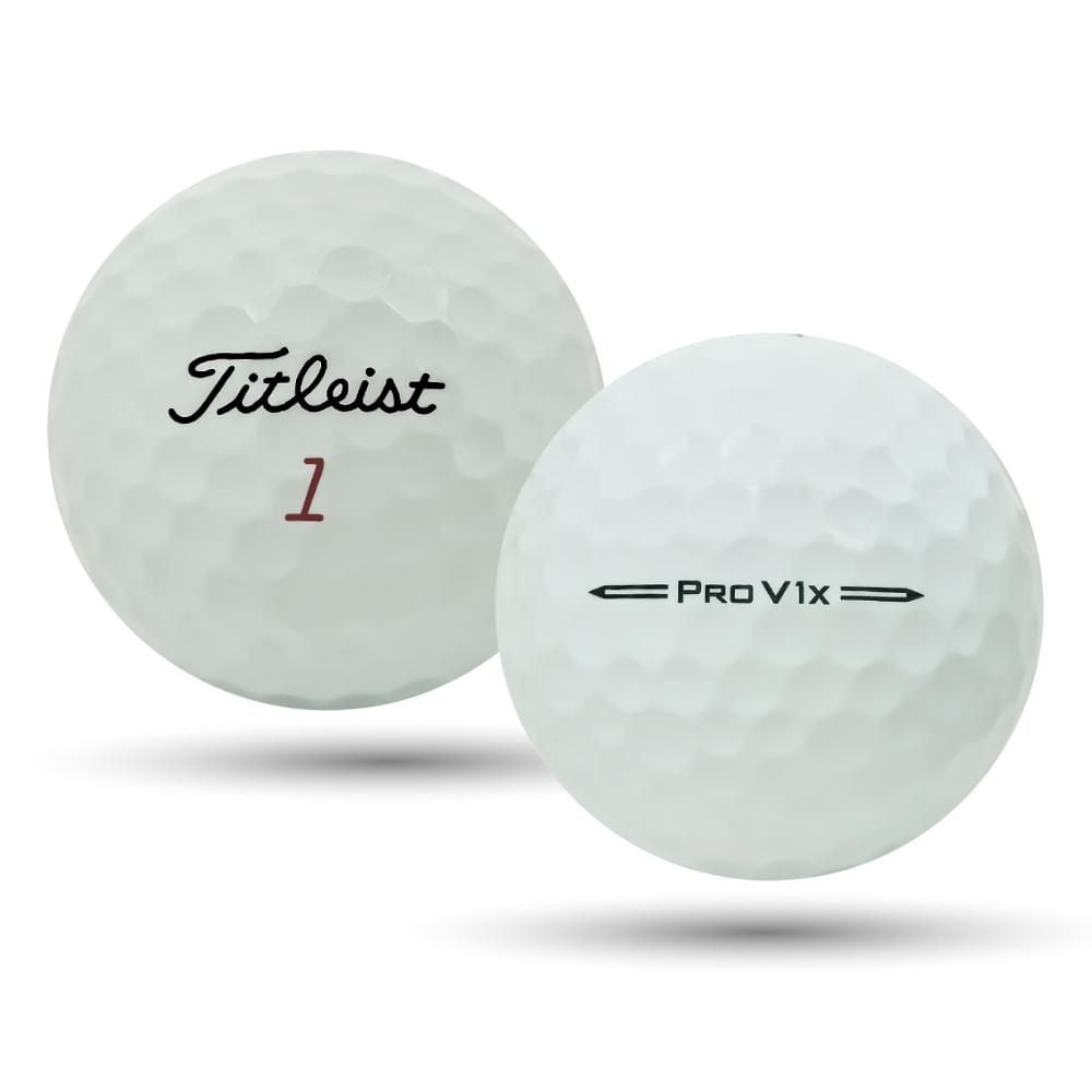 Mulligan - 36 balles de golf récupérées Titleist Pro V1x 2024 5A Mint