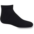 thumbnail image 2 of Hanes Boys Cushioned Ankle Socks 12-Pack, S, Black, 2 of 2