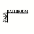 thumbnail image 2 of Fridja Sales Door Decorations BATHROOM Slogan Letters Door Decorations Slogan Decorative Hanging Signs Stylish Home Decoration Summer Refresh for Home, 2 of 6
