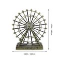 thumbnail image 3 of Shisuyan Iron Ferris Wheel Decor for Teacher Multi Color Elegantly Crafted Lightweight Portable 6.5 Inches, 3 of 8