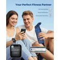 thumbnail image 2 of WaterH Boost 32 oz Magnetite Blue Stainless Steel Smart Water Bottle, 2 of 3